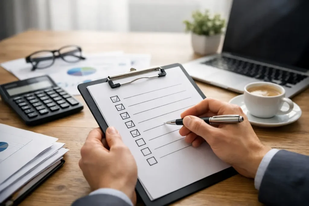 Bookkeeping Service Review Checklist